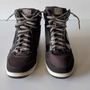Womens NIKE AIR FORCE SKY HIGH Black Size 9